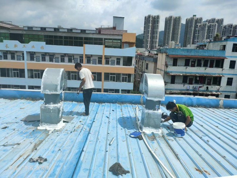 新泰钢结构屋面涂料维修方法